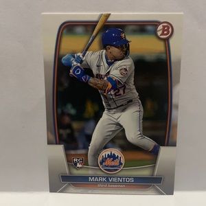 Mark Vientos New York Mets Rookie 2023  Bowman #55 (MISC9)